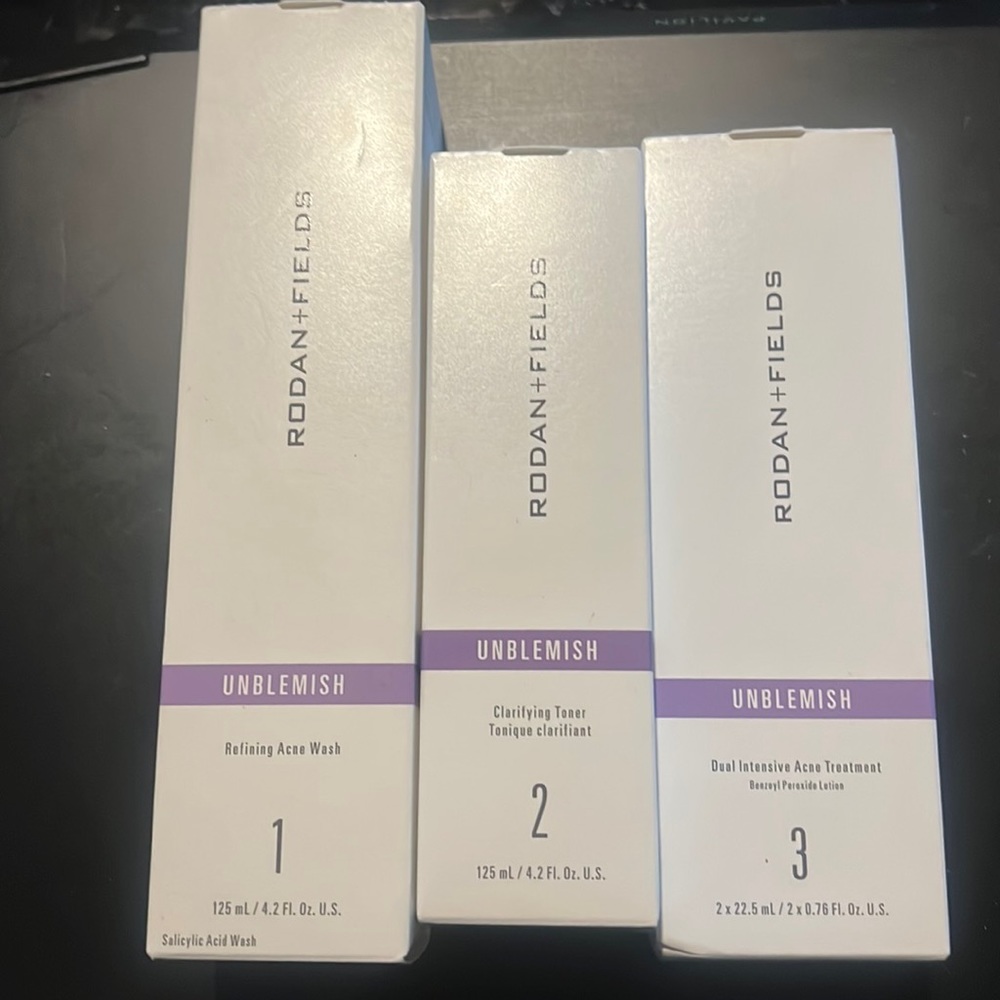 Unblemish regime (missing step 4)